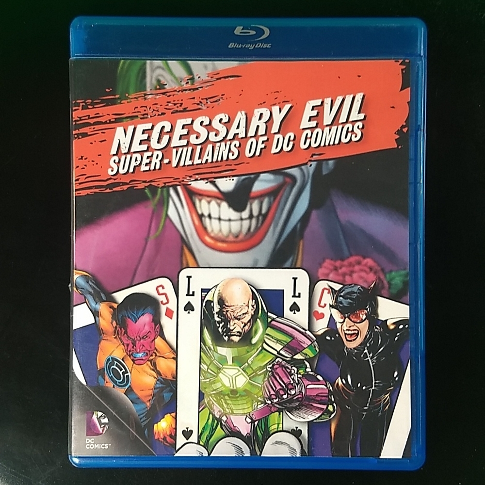 Necessary Evil: Super-Villains of DC Comics, Blu Ray